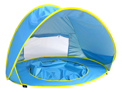 Carpa De Playa Portátil Para Bebés Con Iones Y Bolsa De Tran