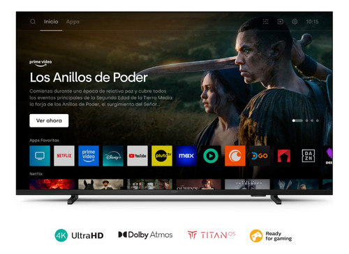 Smart Tv Philips 4k 55 Titan Os Wifi-usb2 Hdmi4-bluetooth