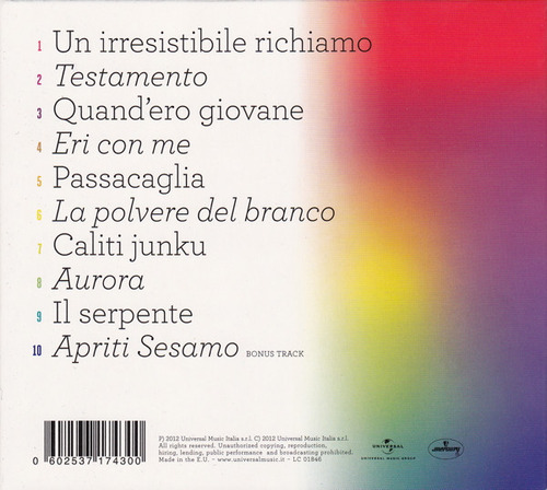 Cd Apriti Sesamo (franco Battiato) Estándar