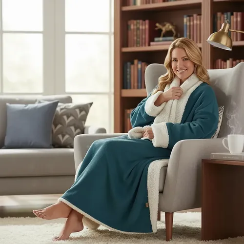 Cobertor Com Manga Adulto - Manta Fleece Com Sherpa - Gifran