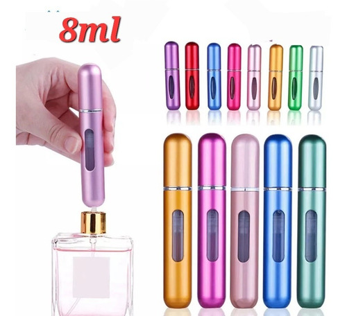 Perfumeros X4 Recargable 8ml - mL a $1750