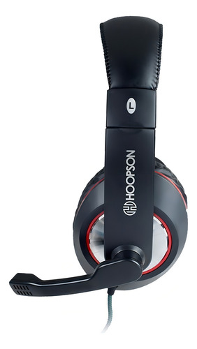 Fone Headset Hoopson, P2, Preto - F-036 Luz Não Se Aplica