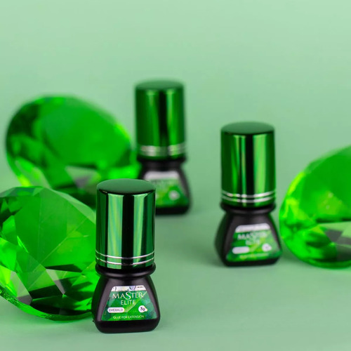Cola Master Elite Emerald 3ml Para Extensão De Cílios Anvisa