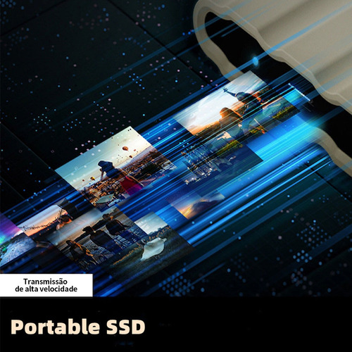 Disco Rígido Externo Barato U Hd 125tb Expan Sion Novo Azul