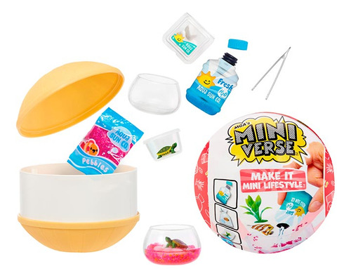 Mga's Miniverse Make Mini Lifestyle Miniaturas Plantas Peces
