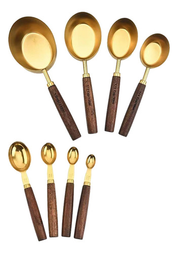 Juego De Tazas Medidoras Y Cucharas, Juego De Tazas Estilo A