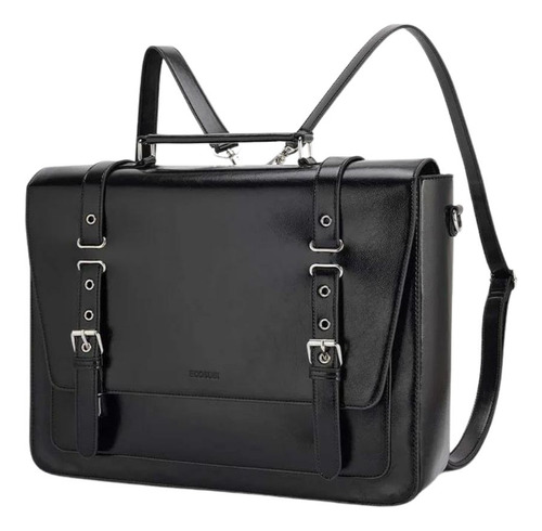 Ecosusi Maletín Y Mochila Victor Para Notebook 15,6 Ecocuero