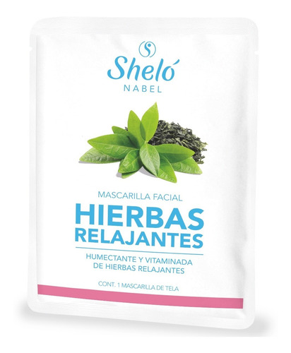 Mascarilla Facial De Hierbas Relajante Humectante Se