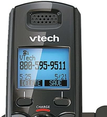 Vtech Ds6151-11 Teléfono Inalámbrico Expandible De 2 Líne...