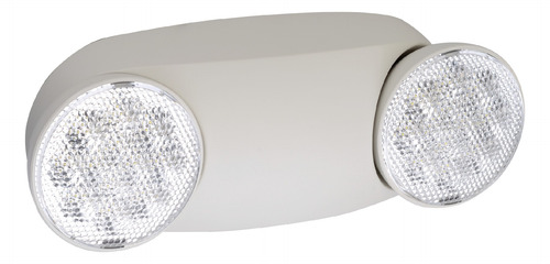 Lámpara Emergencia Led De Sobreponer Muro 4 Horas Recargable Blanco