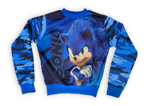 Imagen 1 de 5 de Suéter Para Niños De Sonic