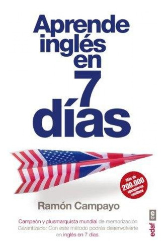 Aprende Inglés En 7 Días Campayo, Ramon Edaf Editorial