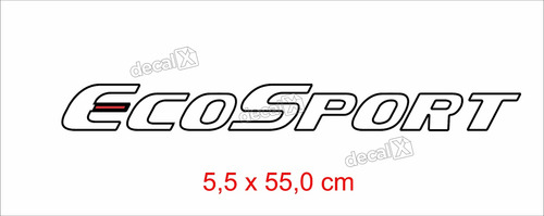 Adesivo Step Ecosport 2014 2015 Resinado Cromado Rs03