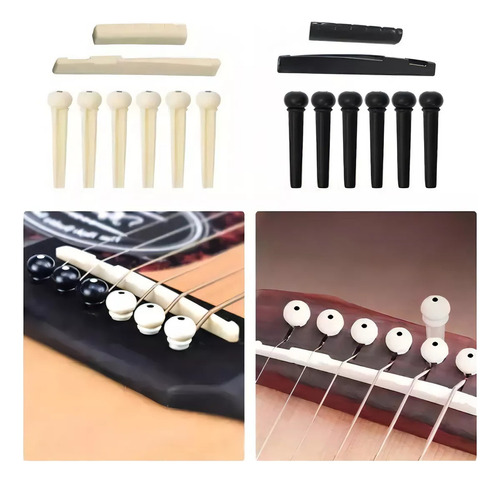 Kit De Guitarra Accesorios Para Acustica Cuerdas 66 Unidades
