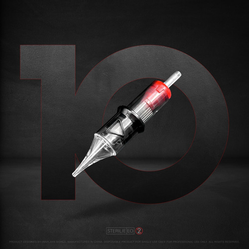 Cartuchos Tattoo Pmu Inkplay Pro (x10 Unidades) 1201rl