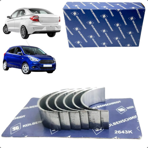 Kit Casquilho Fixo E Movel 050 Ford Ka 1.0 12v 3 Cil 15-21