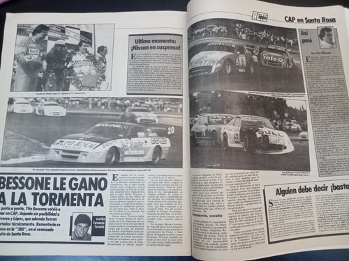 Auto 2000 N° 5 Cumpleaños Fangio Senna Ferrari Año 1986 (Usado)