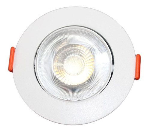 Spot Led Elgin Luminária Mr16 5w 3000k Direcionável Redondo 110V/220V