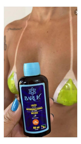 Baruk Intense 60ml Auto Bronzeador Bronze Instantâneo