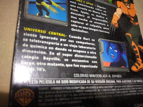 Vhs Película Hombres X Evolución Días Explosivos (Usado)