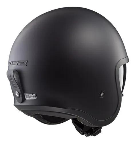 Casco Moto Integral Mac Speed Negro Mate Devotobikes Ls2 Ofi