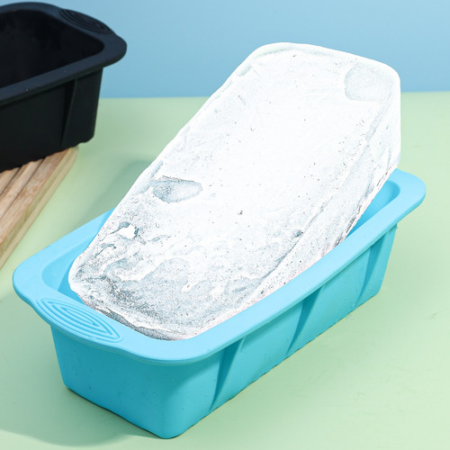Foldable Extra Large Ice Block Mold Reusable Silicone Box