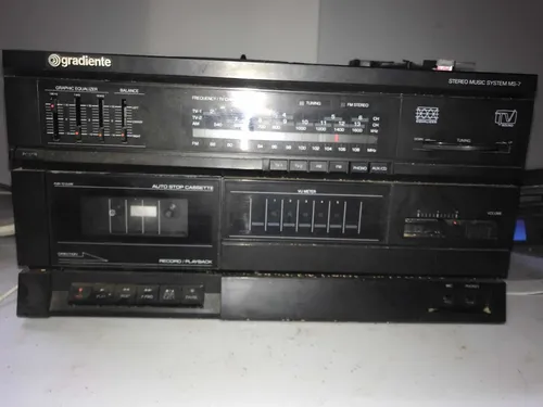 Toca discos Gradiente 3 Em 1 Ms 7 Para Retirada De Pe as