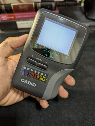 Televisión Casio Pocket Vintage Prende De Colección (Usado)