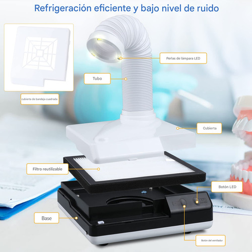 Aspirador Colecctor De Polvo Para Laboratorio Dental