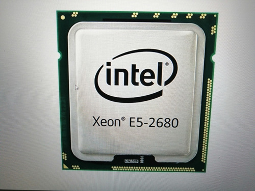 Procesador Intel Xeon E5-2680 2.70ghz Server Hp 670522-001