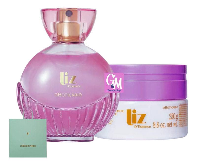Kit Presente Perfume Feminino O Boticario Liz D'essence