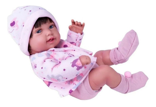 Boneca Menina Anny Doll Baby Bebê Reborn