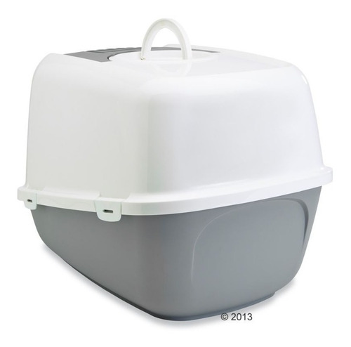 Baño Sanitario Para Gato Rojo 56x39x38,50cm + Envio