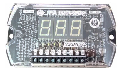 Voltimetro Sequenciador Jfa Vs5 5 Saidas Remotas Acionamento