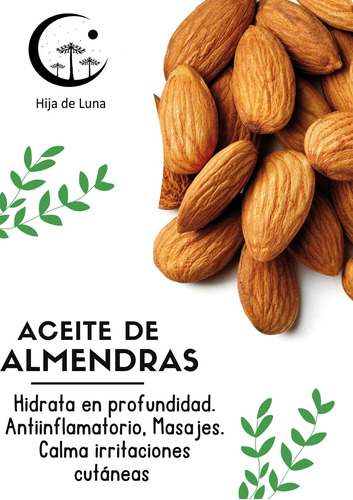 Aceite De Almendras Dulces 100%puro 500ml