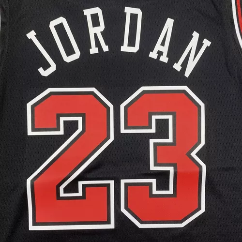 Chicago Bulls 23# Jordan Camiseta Negro