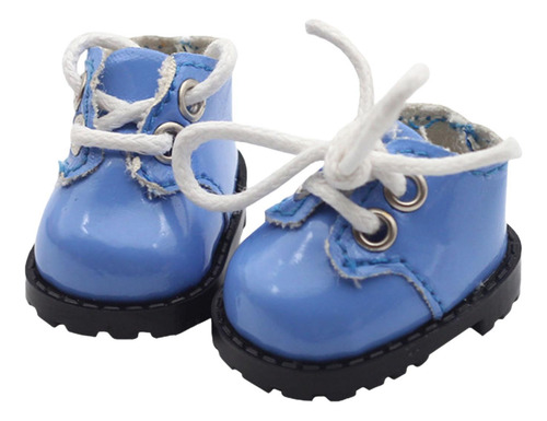 Zapatos De Muñeca De 17 Cm, Elegantes, Flexibles, Para Azul