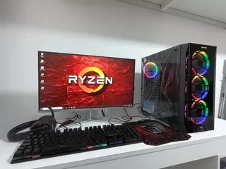 Nuevo Pcgamer Completa Ryzen5 3400g +teros24+8gbram,240gbssd