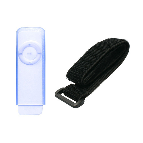 Estojo De Silicone Com Braçadeira Para iPod Shuffle 