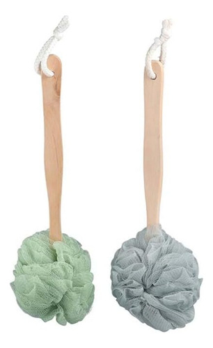 2 Cepillos De Ducha De Malla Suave, Cepillo De Cuerpo De Man