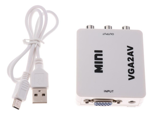 Convertidor Vga 1080p Compatible Con Ntsc