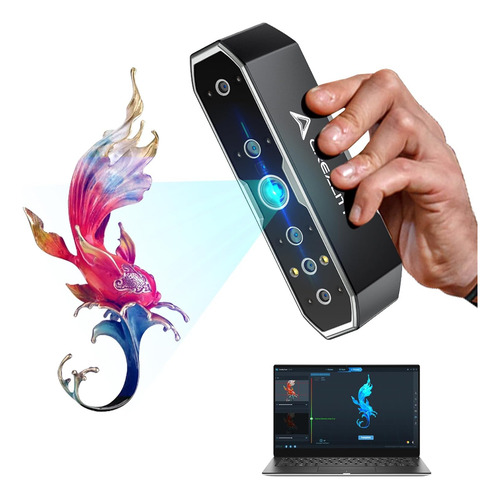 Escáner 3d Creality Cr-scan Otter Con Precisión De 0,02 Mm