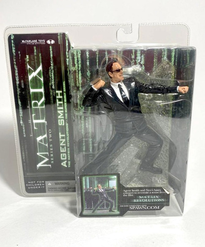 The Matrix Agent Smith Mcfarlane Redcobra Toys