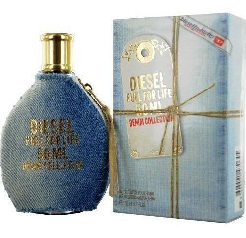 Perfume Diesel Fuel For Life Denim Collection Eau De Toilette 75ml ** Raridade **
