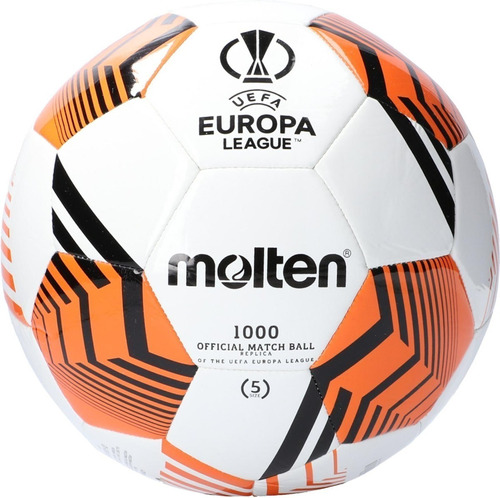 Imagen 1 de 3 de Balón Fútbol Molten Uefa Europa League 2020/2021 - N°5