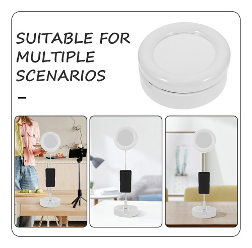 Soporte Para Teléfono Inteligente Con Forma De Anillo Con Lu
