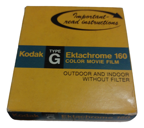 Rollo Kodak Ektachrome 160 Super 8