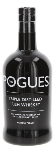 Whisky The Pogues 700ml Triple Destilled Suave Y Elegante
