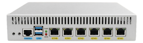 Appliance Firewall Pfsense Proc. N5105 8/128gb 6 Lan Com Nfe
