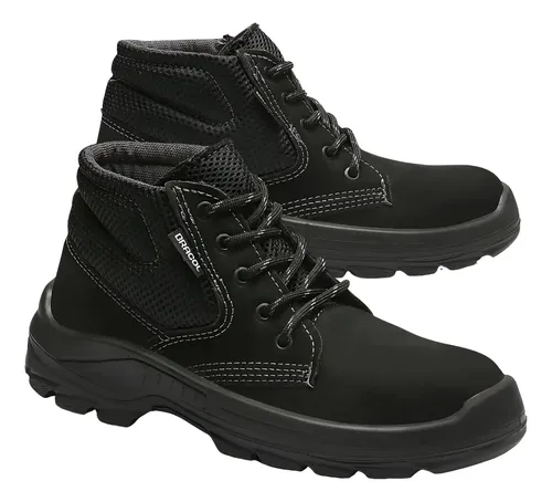 Bota Segurança Bracol Tenis Sapato Botina Nobuck Bae Ca40872 Preto 42